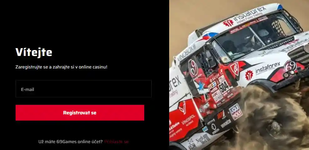 69 kasinu Registrace Registrace v kasinu 69