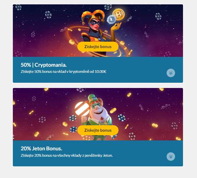 50% bonus na vklady v Kryptoměnách Power Casino