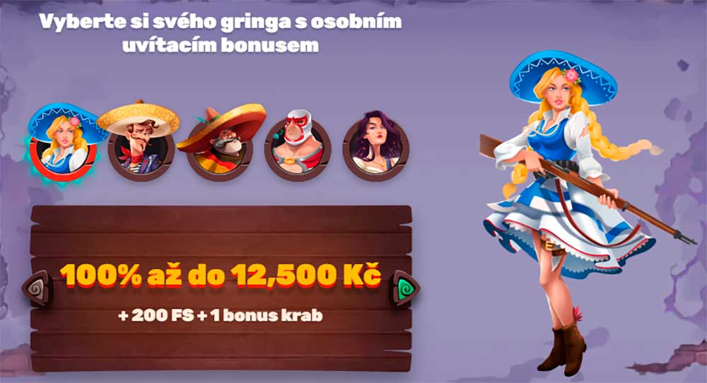 5Gringos Kasino Registrace Registrace v 5Gringos Casino