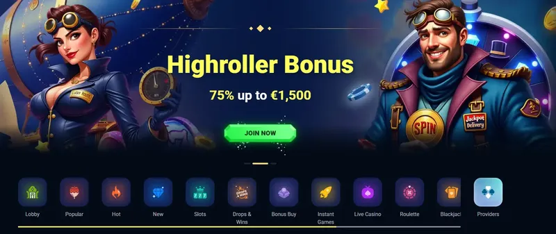 Bonus za highroller na webových stránkách kasina Azur Slot Bonusy v Azur Slot Casinu
