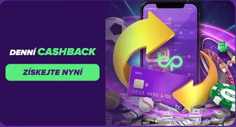 Týdenní cashback bonus na webových stránkách Betplays kasina