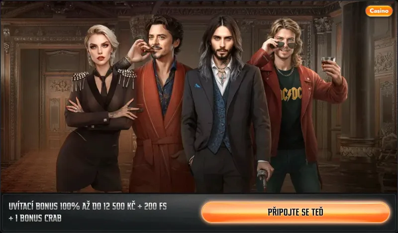 Uvítací bonus v kasinu Gransino Gransino Casino Uvítací bonus