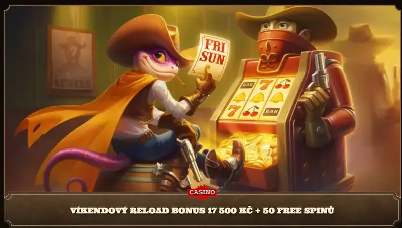 Bonus Víkendový reload na webových stránkách kasina Lizaro