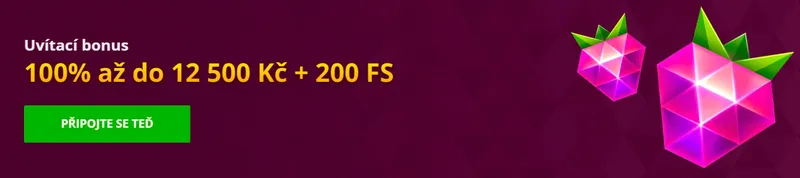 Uvítací bonus Malina Casino Uvítací bonus kasina Malina