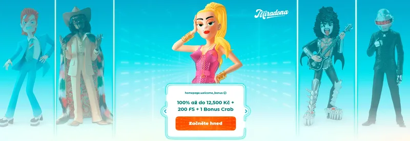 Neon54 uvítací bonus Neon54 bonus
