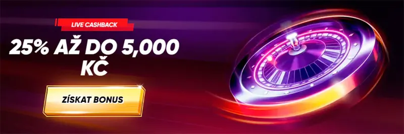 Cashback u živého kasina QuickWin Cashback u QuickWin live kasina