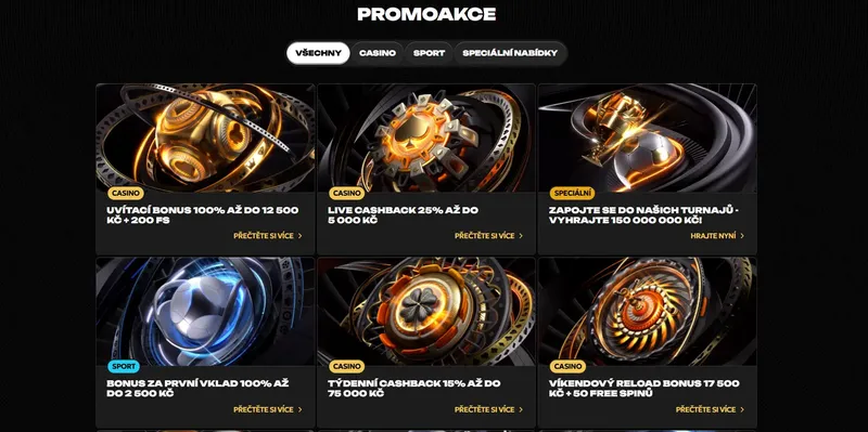 Bonusový program na webových stránkách kasina Spinsy