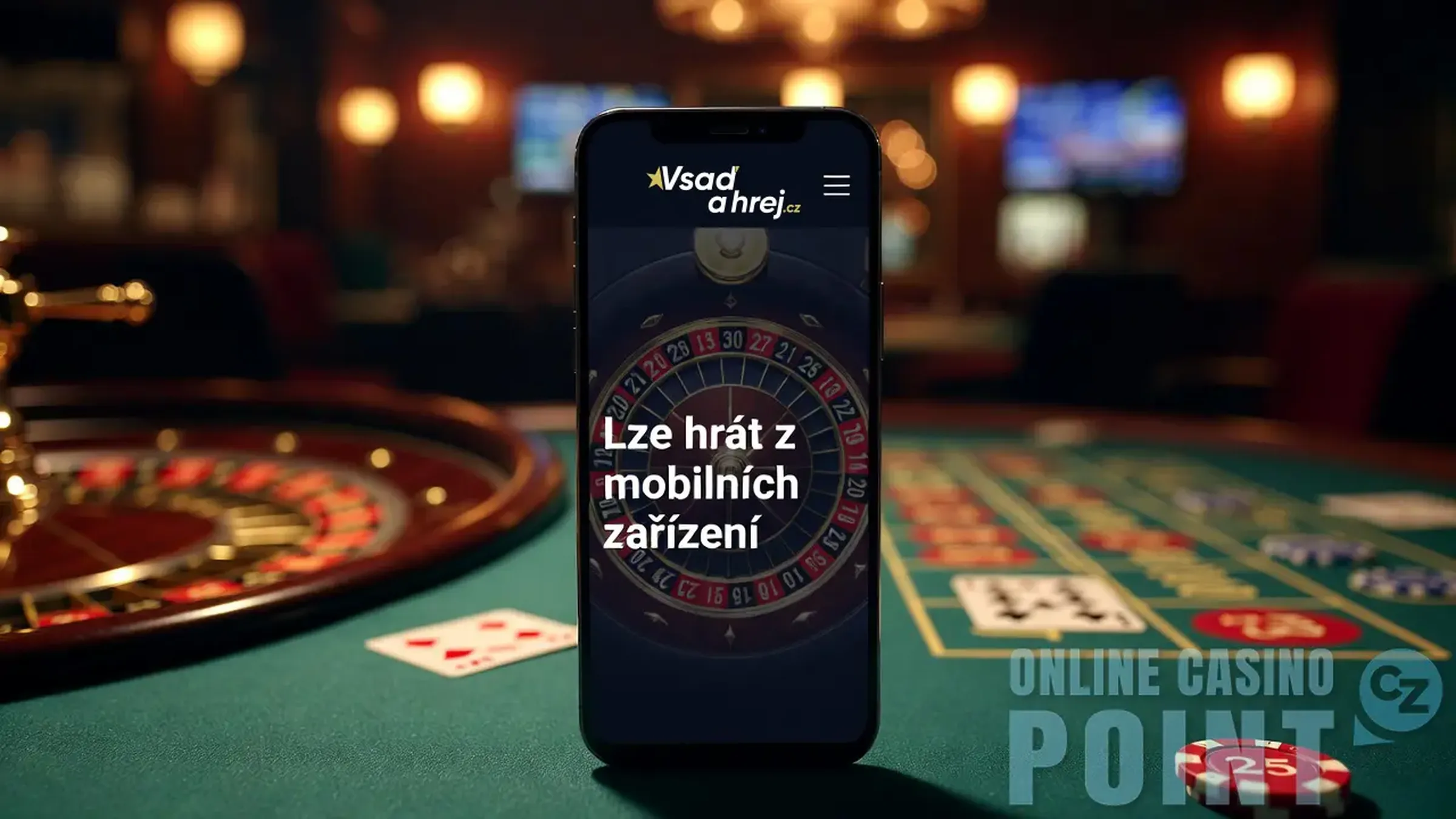 Mobilní verze kasina Vsaď a hrej