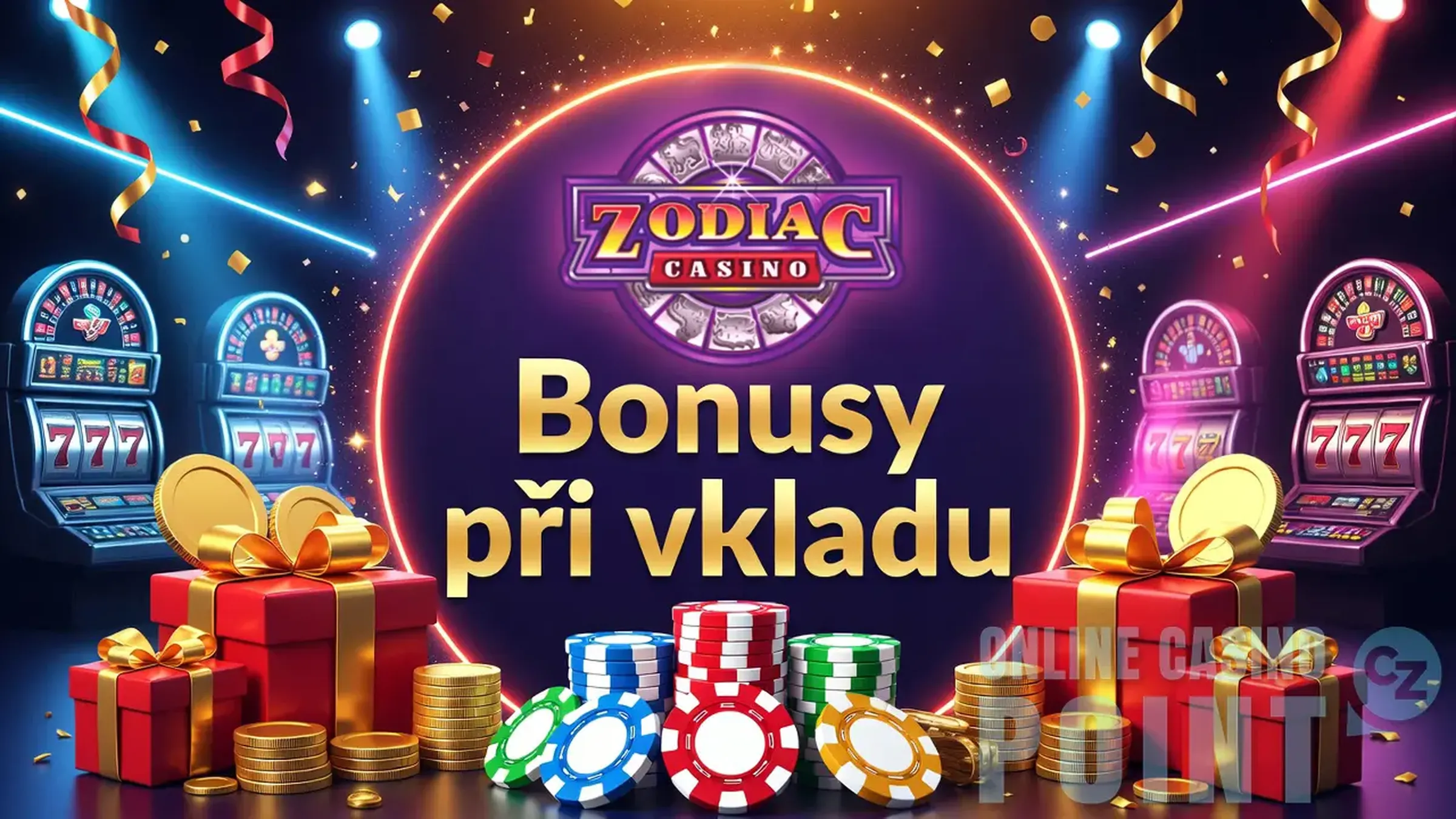 Zodiac Casino bonusy při vkladu