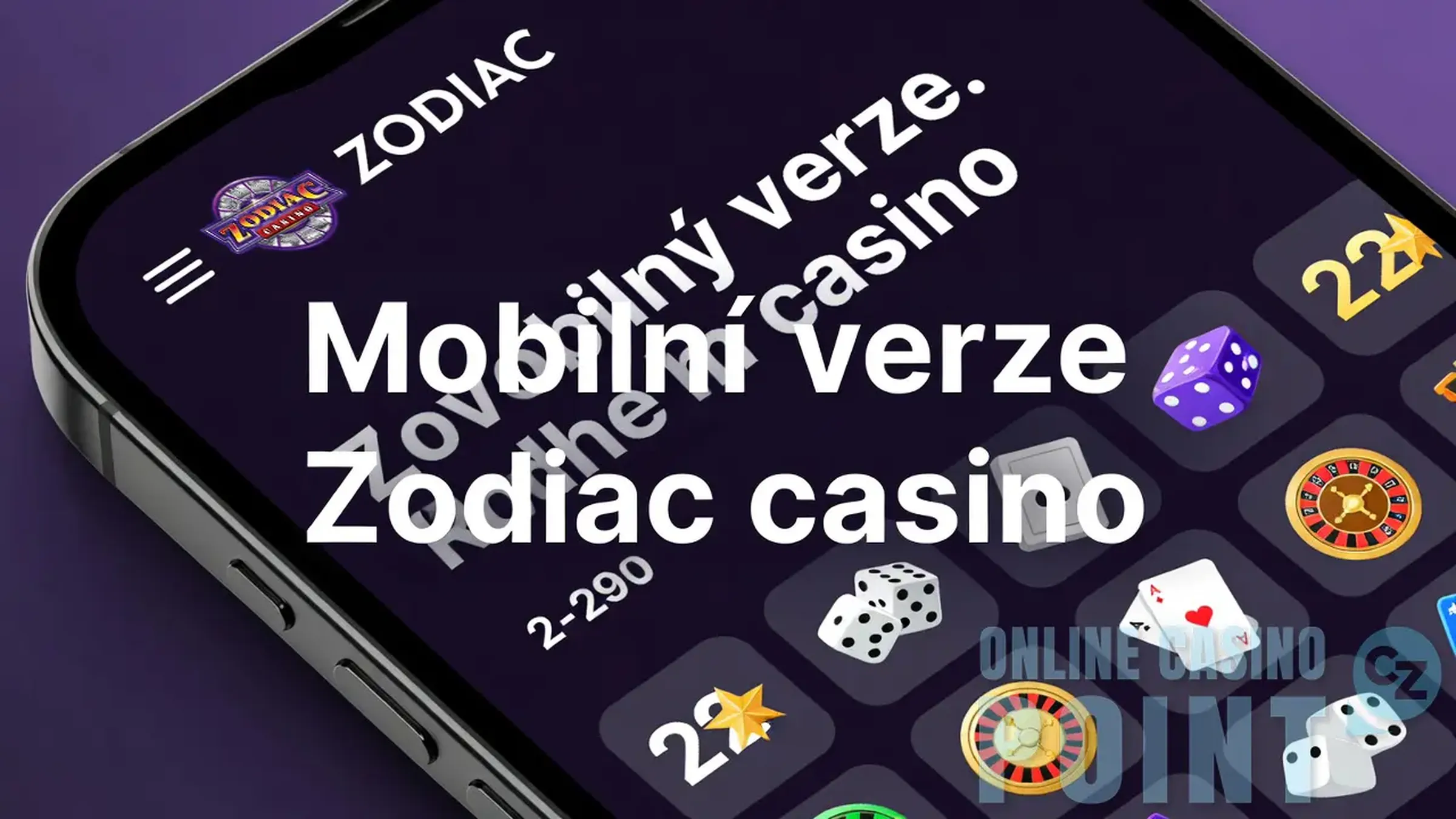 Mobilní verze kasina Zodiac