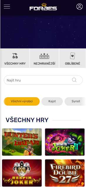 Mobilní kasino Mobilní kasino Forbes CZ