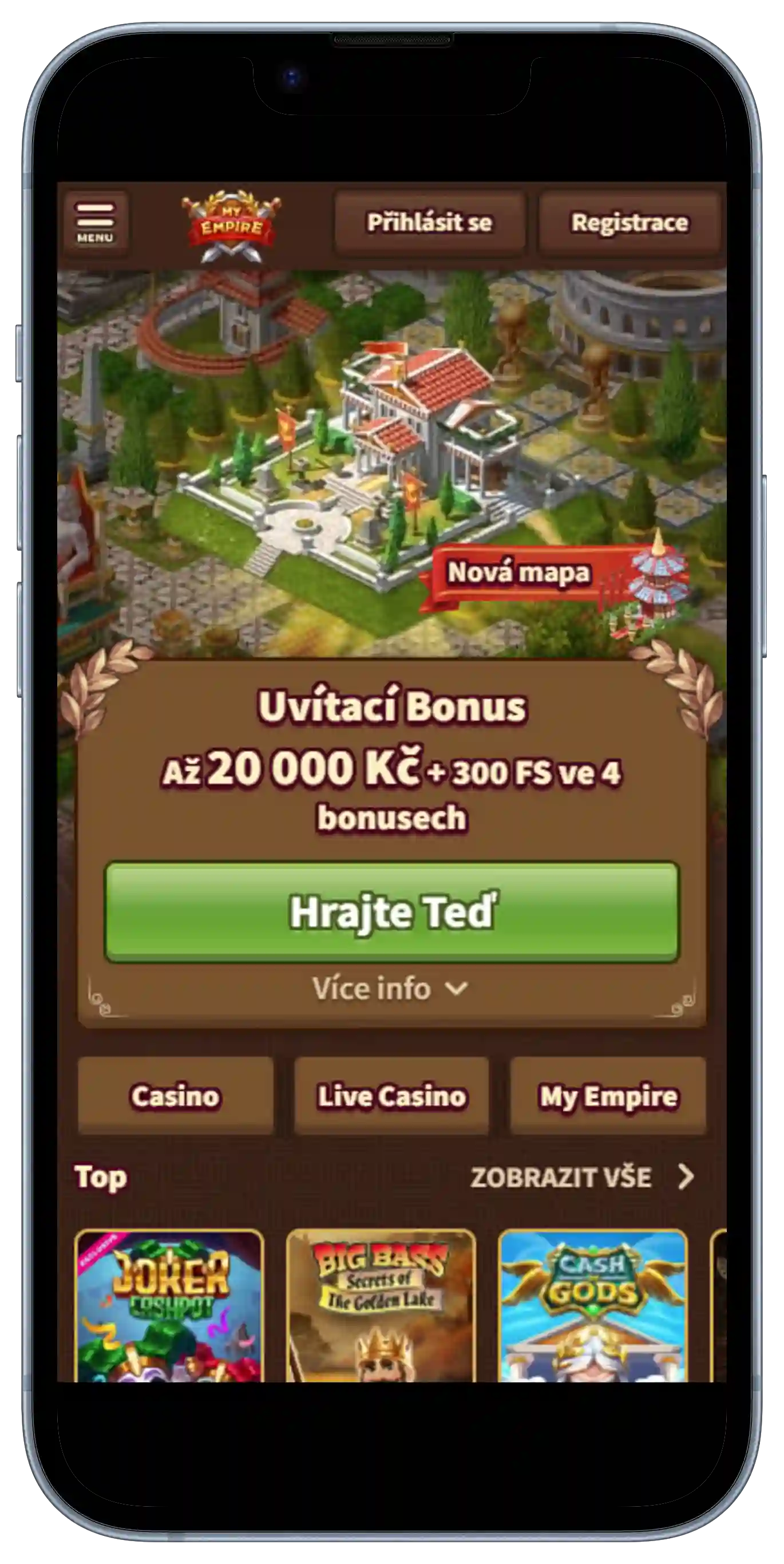 My Empire Mobilní verze Mobilní verze My Empire