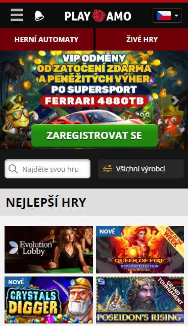 Playamo Payamo mobilní kasino