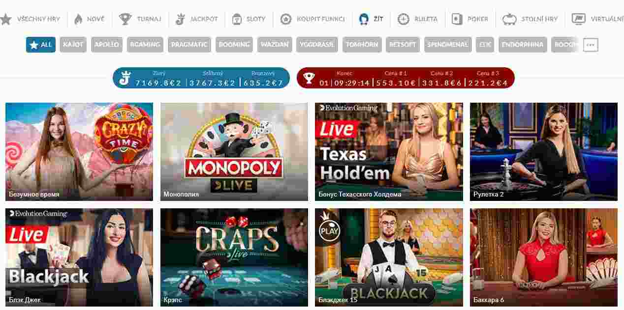 Hry S živým Krupiérem V Power Casino