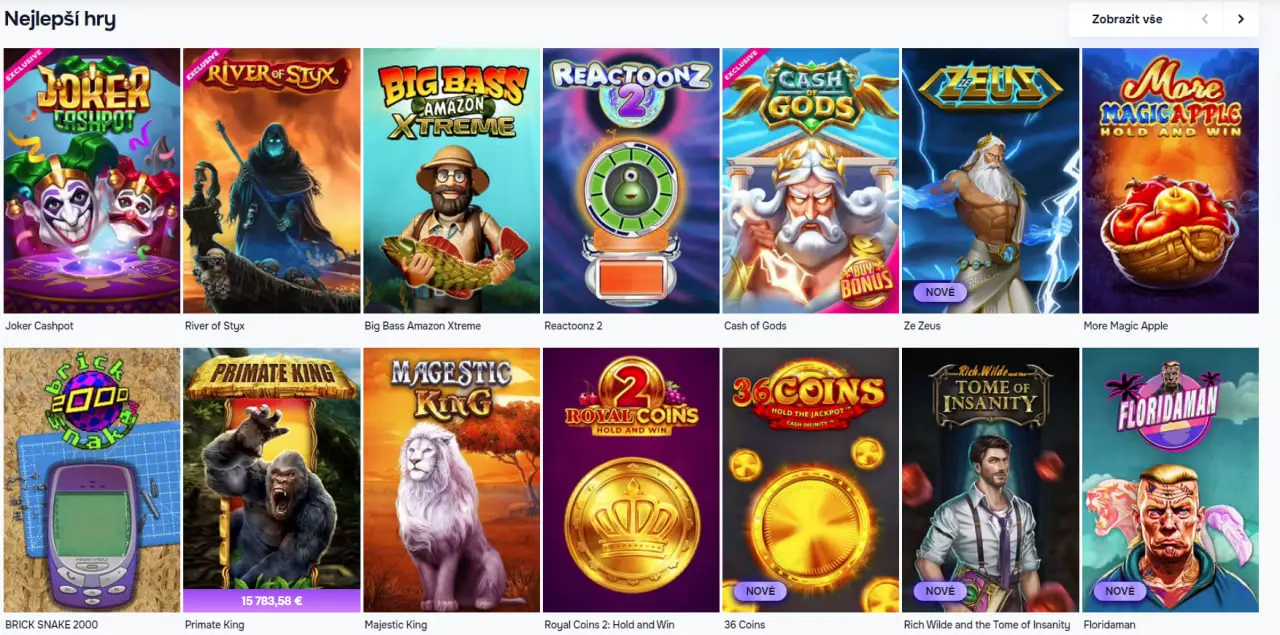 Top Hry V SGCasino SGCasino Top Hry